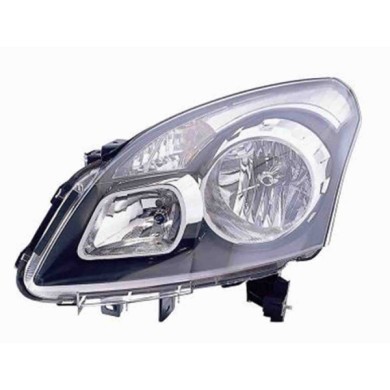 001041_AUTO.JPG Proiettore H7-h7 Con Motore Elettrico Per Renault Koleos Lato Destro Dal 2008/06 Al 2011/09