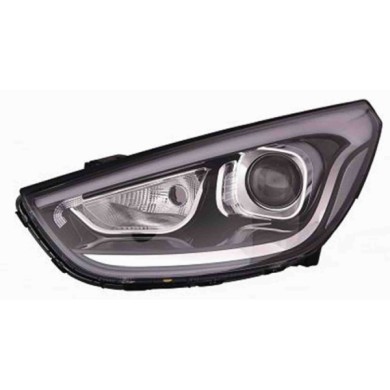 001300_AUTO.JPG Proiettore Hir2-py21w Predisposizione Per Regolazione Elettrico Per Hyundai Ix35 Lato Sinistro Dal 2013/08
