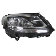 001220_AUTO.JPG Proiettore H7-h7 Con Motore Elettrico C/luce Diurna A Led Per Mercedes Classe C W205 Lato Destro Dal 2014/02 Al 