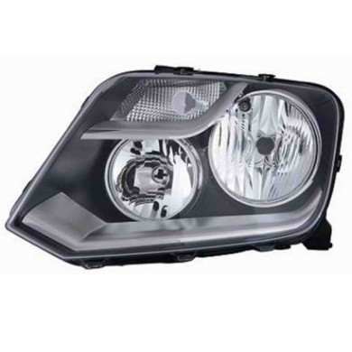 001277_AUTO.JPG Proiettore H7-h1 Con Motore Elettrico Per Volkswagen Amarok Lato Sinistro Dal 2012/05 Al 2016/06
