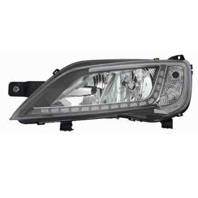 001320_AUTO.JPG Proiettore H7-h7 Con Motore Elettrico C/luce Diurna A Led Per Citroen Jumper Lato Sinistro Dal 2014/10