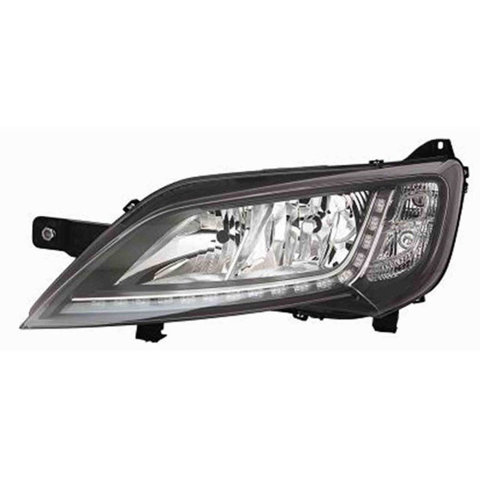 001319_AUTO.JPG Proiettore H7-h7 Con Motore Elettrico C/luce Diurna A Led Per Fiat Ducato Lato Sinistro Dal 2014/10