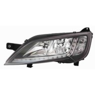Proiettore H7-h7 Con Motore Elettrico C/luce Diurna A Led Per Fiat Ducato Lato Sinistro Dal 2014/10