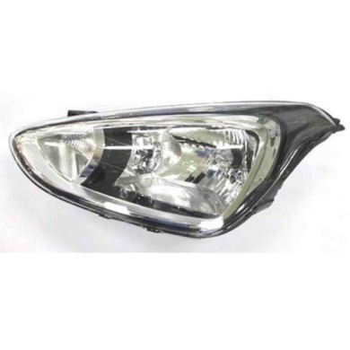 001288_AUTO.JPG Proiettore H4-h7 Elettrico Senza Motore Per Hyundai I10 Lato Sinistro Dal 2014/01 Al 2019/11