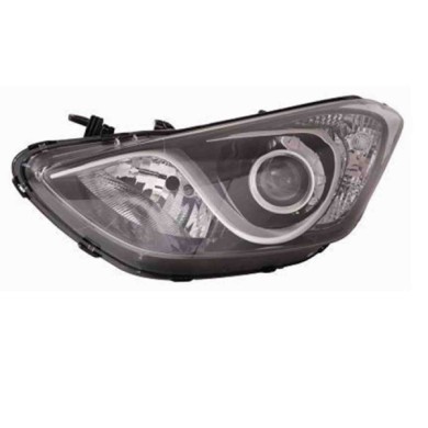 001090_AUTO.JPG Proiettore H7 Con Motore Elettrico Per Hyundai I30 Lato Destro Dal 2012/03