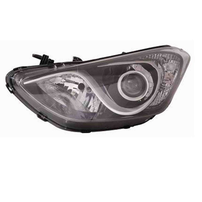 001090_AUTO.JPG Proiettore H7 Con Motore Elettrico Per Hyundai I30 Lato Sinistro Dal 2012/03
