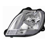 Proiettore H1-h7 C/luce Diurna A Led Regolazione Manuale Per Daf Xf 106 Lato Destro Dal 2013/04