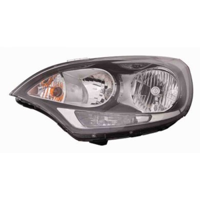 001024_AUTO.JPG Proiettore H7-h1 Predisposizione Per Regolazione El Per Kia Rio Lato Sinistro Dal 2011/09 Al 2015/04