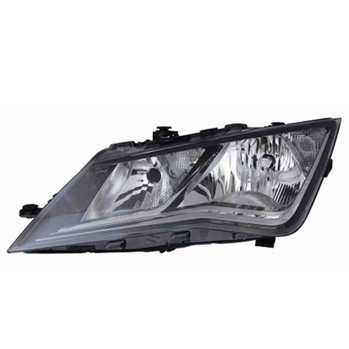 001253_AUTO.JPG Proiettore H7-h7 Con Motore Elettrico Per Seat Leon Lato Destro Dal 2012/11 Al 2016/12
