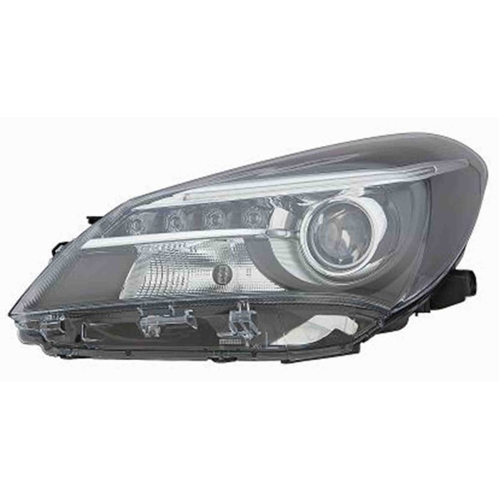 001276_AUTO.JPG Proiettore Hir2 C/lenticolare A Led Elettrico Senza Motore Per Toyota Yaris Lato Sinistro Dal 2014/11 Al 2016/02