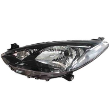 000734_AUTO.JPG Proiettore H4 Con Motore Elettrico Per Mazda 2 Lato Sx Dal 2007/08 Al 2014/12