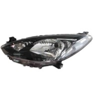 000734_AUTO.JPG Proiettore H4 Con Motore Elettrico Per Mazda 2 Lato Sx Dal 2007/08 Al 2014/12