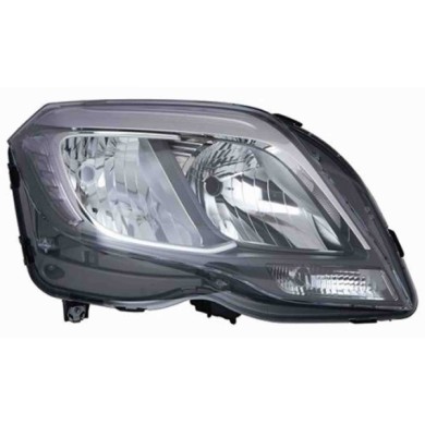 001348_AUTO.JPG Proiettore H7-h15 Con Motore Elettrico Per Mercedes Glk X204 Lato Destro Dal 2012/04