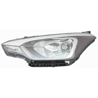 001347_AUTO.JPG Proiettore H4-py21 Elettrico Senza Motore Per Hyundai I20 Lato Destro Dal 2015/01 Al 2020/10 Versione 3 Porte