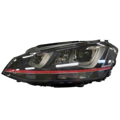 001105_AUTO.JPG Proiettore Xenon D3s-h7-h21 Con Motore Elettrico A Led Per Volkswagen Golf Vii Lato Sinistro Dal 2012/11 Al 2016