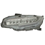 Proiettore A Led Con Motore Per Honda Civic Lato Destro Dal 2017/01 Al 2022/02