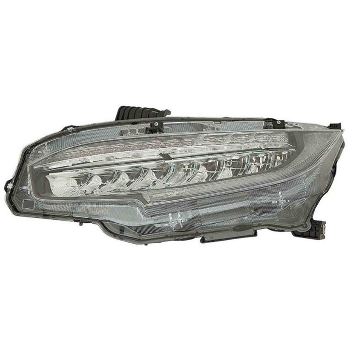 001381_AUTO.JPG Proiettore A Led Con Motore Per Honda Civic Lato Sinistro Dal 2017/01 Al 2022/02