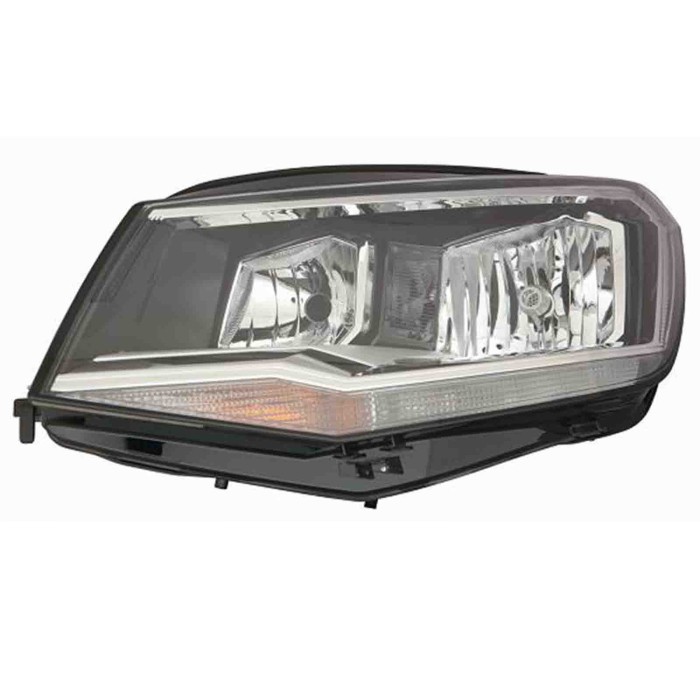 001369_AUTO.JPG Proiettore H7-w5w-h21w Con Motore Elettrico Per Volkswagen Caddy Lato Destro Dal 2015/09 Al 2020/08