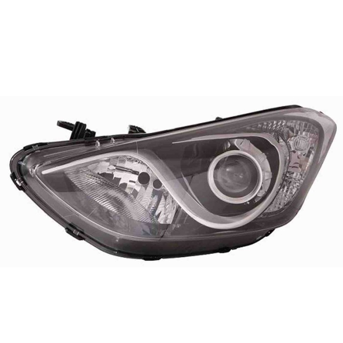 001436_AUTO.JPG Proiettore H7-h7-py21 Con Motore Elettrico Per Hyundai I30 Lato Sinistro Dal 2015/04 Al 2016/12