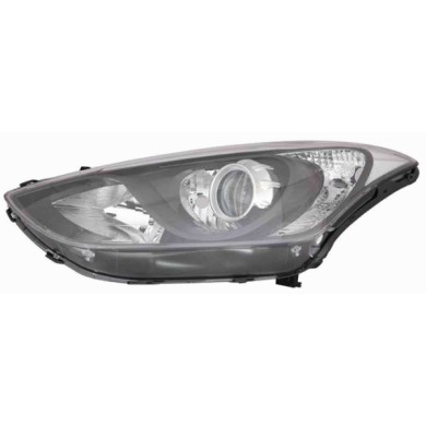 001436_AUTO.JPG Proiettore H7-h7-h7-py21 Con Motore Elettrico Per Hyundai I30 Lato Sinistro Dal 2015/04 Al 2016/12