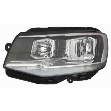 001339_AUTO.JPG Proiettore H7-h7-pwy24w-w21w Con Motore Elettrico Per Volkswagen Transporter T6 Lato Sinistro Dal 2015/05