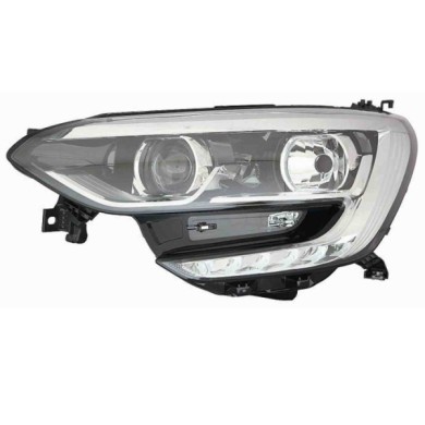001402_AUTO.JPG Proiettore H7-h7 C/luce Diurna A Led Predisposizione Per Regolazione Elettrico Per Renault Megane Lato Destro Da