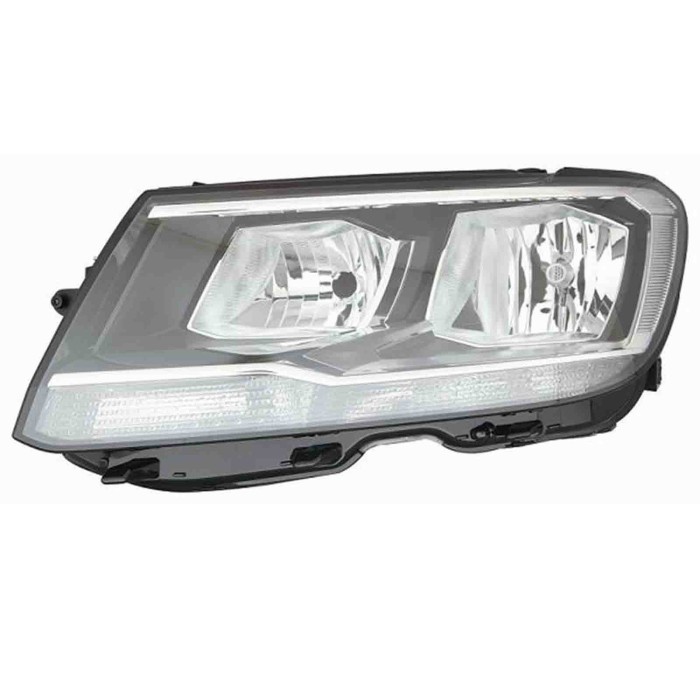 001398_AUTO.JPG Proiettore H7-h7-py21-pw24w Con Motore Elettrico Per Volkswagen Tiguan Lato Destro Dal 2016/04 Al 2020/06