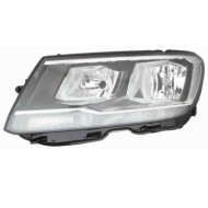 Proiettore H7-h7-py21-pw24w Con Motore Elettrico Per Volkswagen Tiguan Lato Sinistro Dal 2016/04 Al 2020/06