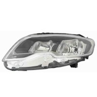 Proiettore H7-h1-py21-w5w Predisposizione Per Regolazione Elettrico Per Peugeot 301 Lato Sinistro Dal 2017/01