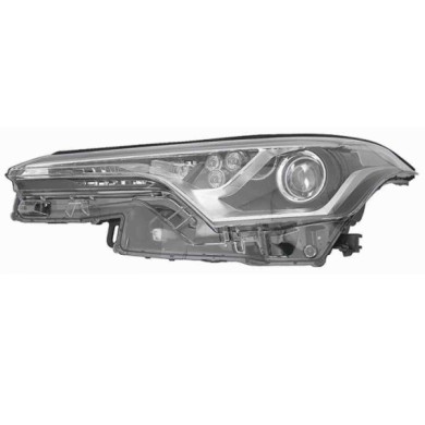 001439_AUTO.JPG Proiettore Hir2 C/lenticolare A Led Elettrico Senza Motore Per Toyota Ch-r Lato Sinistro Dal 2016/09 Al 2019/09