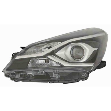 001443_AUTO.JPG Proiettore Hir2-wy21w C/lenticolare Elettrico Senza Motore Per Toyota Yaris Lato Destro Dal 2017/03 Al 2020/06
