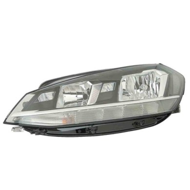 001526_AUTO.JPG Proiettore H7-h9-wy21w C/luce Diurna A Led Con Motore Per Volkswagen Golf Vii Lato Sinistro Dal 2017/01