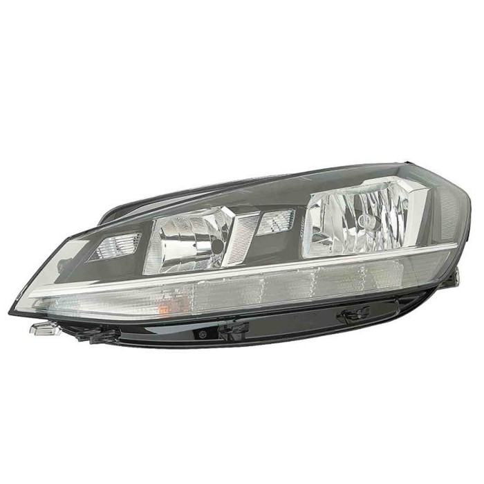 001526_AUTO.JPG Proiettore H7-h9-wy21w C/luce Diurna A Led Con Motore Per Volkswagen Golf Vii Lato Sinistro Dal 2017/01