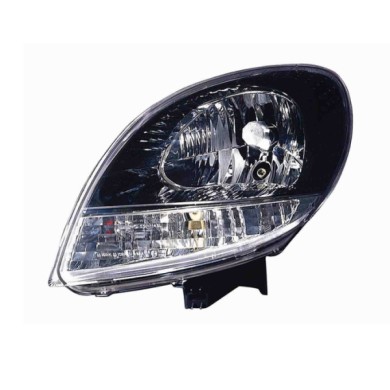 000345_AUTO.JPG Proiettore H4 Indic. Di Dir. Bianco Elettrico Senza Motore Per Renault Kangoo Lato Destro Dal 2003/03 Al 2007/12