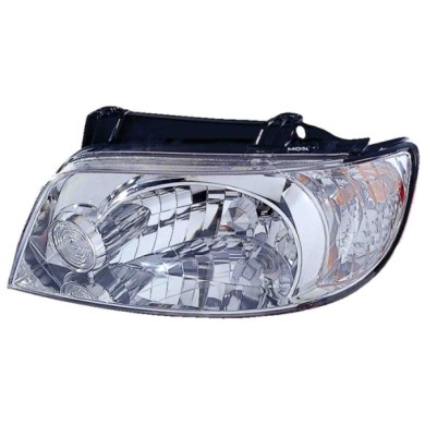 000529_AUTO.JPG Proiettore H4 Elettrico Senza Motore Per Hyundai Matrix Lato Destro Dal 2001/09 Al 2005/12