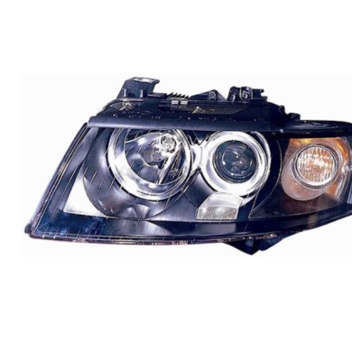 000022_AUTO.JPG Proiettore H7-h9 Predisposizione Per Regolazione Elettrico Per Audi A4 Lato Sinistro Dal 2000/12 Al 2004/10