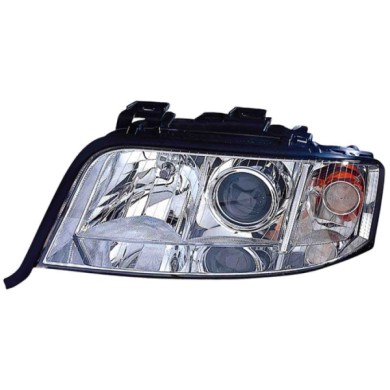 000027_AUTO.JPG Proiettore Xenon D2s-h7 Predisposizione Per Regolazione Elettrico Per Audi A6 Lato Destro Dal 2001/06 Al 2004/03