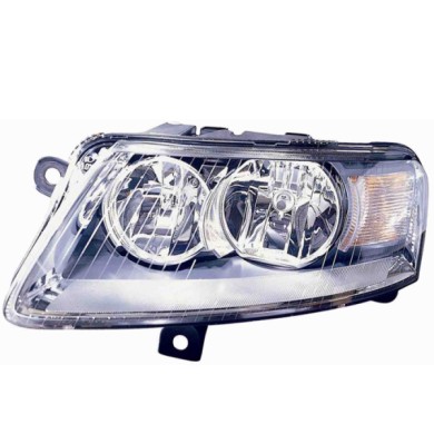 000531_AUTO.JPG Proiettore H1-h7 Predisposizione Per Regolazione Elettrico Per Audi A6 Lato Sinistro Dal 2004/05 Al 2008/09