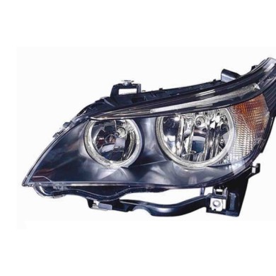 000052_AUTO.JPG Proiettore H7-h7 Elettrico Senza Motore Per Bmw Serie 5 E60 - E61 Lato Sinistro Dal 2003/07 Al 2007/02