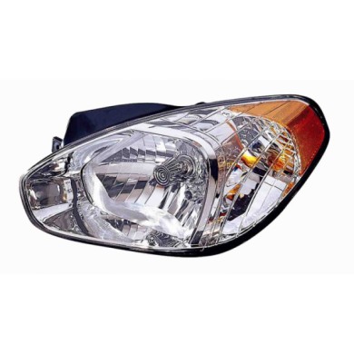 000605_AUTO.JPG Proiettore H4 Elettrico Senza Motore Per Hyundai Accent Lato Destro Dal 2006/04