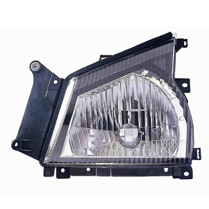 000616_AUTO.JPG Proiettore H4 Regolazione Manuale Per Isuzu Serie N (nkr - Npr - Nqr) Lato Destro Dal 2004/01 Al 2007/02