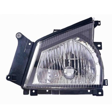 000616_AUTO.JPG Proiettore H4 Regolazione Manuale Per Isuzu Serie N (nkr - Npr - Nqr) Lato Sinistro Dal 2004/01 Al 2007/02
