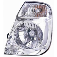 Proiettore H4 Elettrico Senza Motore Per Kia K 2500 Lato Destro Dal 2005/10
