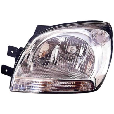 000628_AUTO.JPG Proiettore H4 Elettrico Senza Motore Per Kia Sportage Lato Destro Dal 2004/11 Al 2008/07