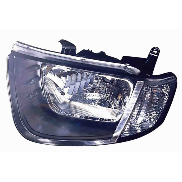 000652_AUTO.JPG Proiettore H4 Elettrico Senza Motore Per Mitsubishi L 200 Lato Destro Dal 2005/05 Al 2009/12