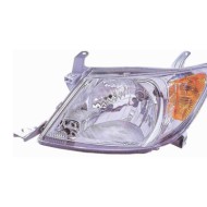 Proiettore H4 Predisposizione Per Regolazione Elettrica Per Toyota Hi-lux Pick-up Lato Destro Dal 2006/01 Al 2008/09