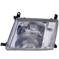 Proiettore H4 Regolazione Manuale Per Toyota Land Cruiser Fj 100 Lato Sinistro Dal 1998/01 Al 2002/11