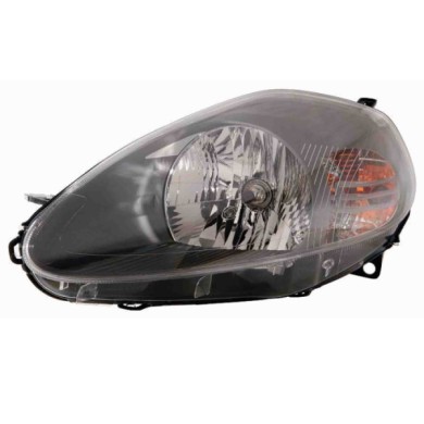 000526_AUTO.JPG Proiettore H4 Con Motore Elettrico Per Fiat Grande Punto Lato Sinistro Dal 2005