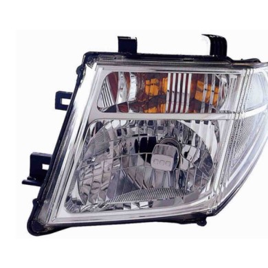 000722_AUTO.JPG Proiettore H4 Predisposizione Per Regolazione Elettrico Per Nissan Navara Pick-up Lato Destro Dal 2005/02 Al 201