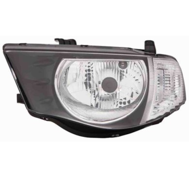 000652_AUTO.JPG Proiettore H4 Elettrico Senza Motore Per Mitsubishi L 200 Lato Destro Dal 2005/05 Al 2009/12